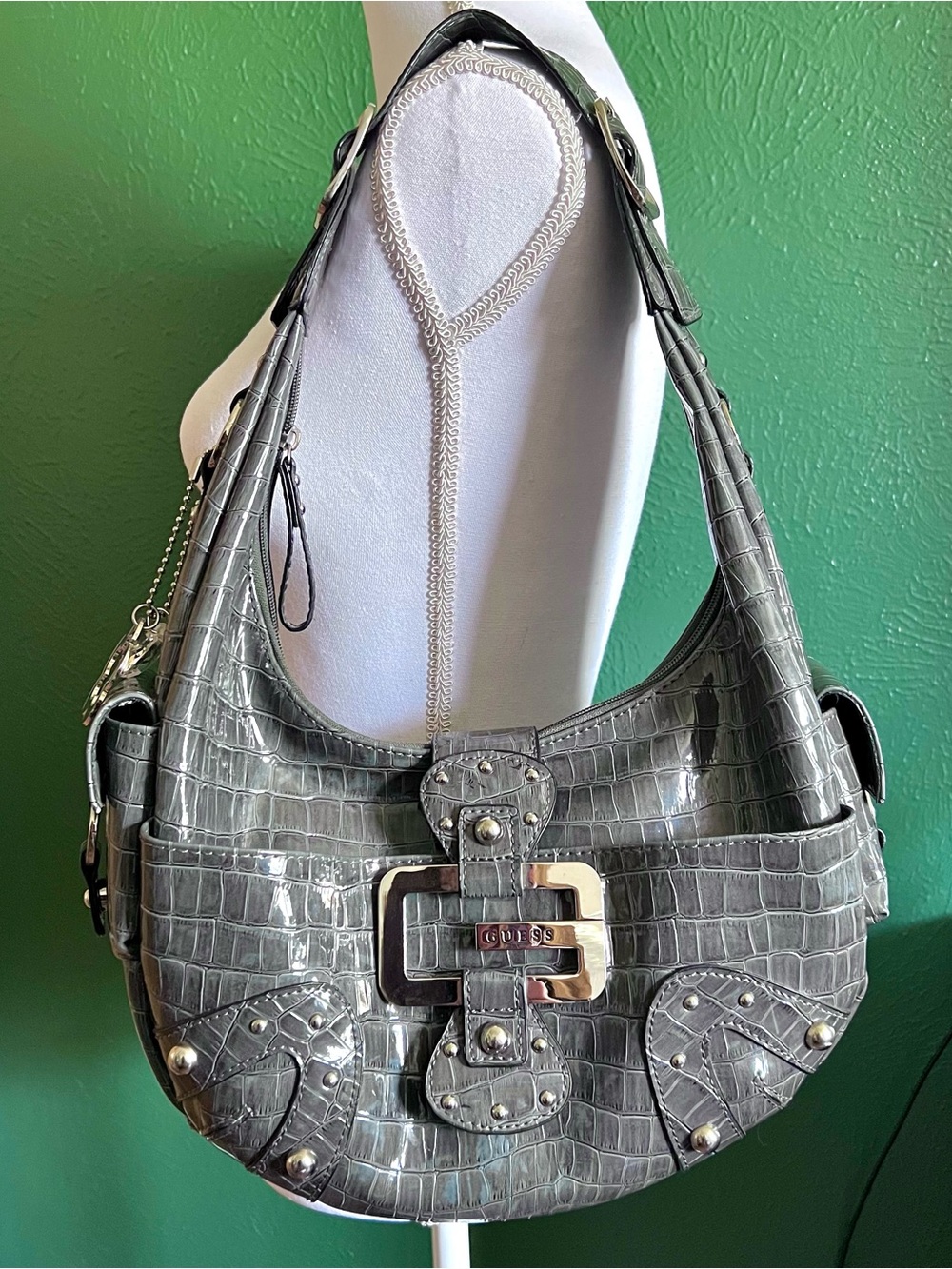 Y2K 2000's Guess Large Shoulder Bag